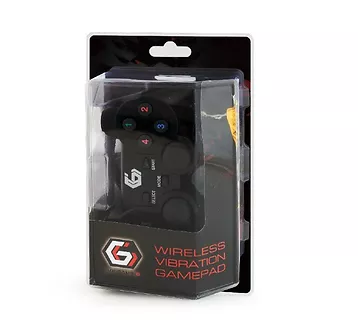 Gembird Bezprzewodowy dual vibration gamepad PS2/PS3/PC