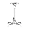 Ramię sufitowe do projektora 55-90cm 13,5kg srebrny