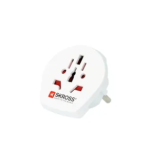 Skross Uniwersalny Adapter podróżny single świat do Europy