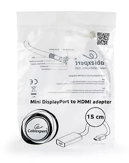 Gembird Mini DisplayPort ->HDMI biały