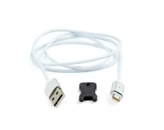 Gembird Kabel USB 2.0 magnetyczny/8pin/1m/srebrny