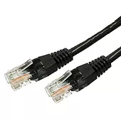TB Kabel sieciowy LAN Patchcord kat.5e RJ45 UTP 7,5m. czarny