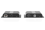 Digitus Przedłużacz/Extender HDMI do 120m po skrętce Cat.5e/6 UTP lub IP, 4K 30Hz UHD, z audio (zestaw)