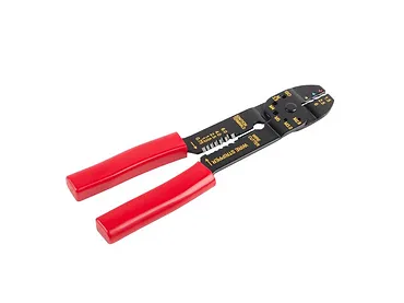 LANBERG Zestaw złączy do kabli + zaciskarka r&oacute;żne rodzaje 100 sztuk w pudełku