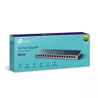 TP-LINK Przełącznik SG116 16x1GbE