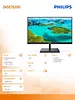 Philips Monitor 245E1S 23.8'' IPS HDMI DP FreeSync