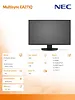 NEC Monitor Multisync EA271Q 27 WQHD Czarny