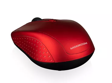 Myszka bezprzewodowa optyczna do komputera MODECOM WM4.1 czerwona