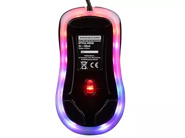 Mysz gamingowa MODECOM GMX Silent Assassin RGB cicha bezklikowa