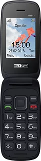 Maxcom Telefon MM 817 czarny