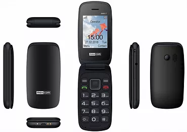 Maxcom Telefon MM 817 czarny