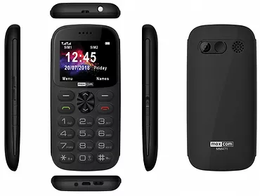 Maxcom Telefon MM 471BB szary