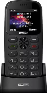 Maxcom Telefon MM 471BB szary