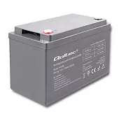 Qoltec Akumulator AGM | 12V | 100Ah | max.1200A żel