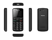 Panasonic Telefon komórkowy dla seniora KX-TU110 czarny