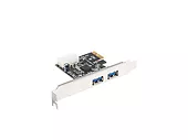 LANBERG Karta PCI Express - USB 3.1 GEN1 2-Port + Śledź Low Profile