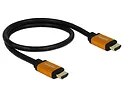 Delock Kabel HDMI M/M v2.1 8K 60Hz czarny 0,5m