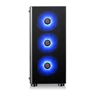 Thermaltake Obudowa V200 szkło hartowane RGB czarna