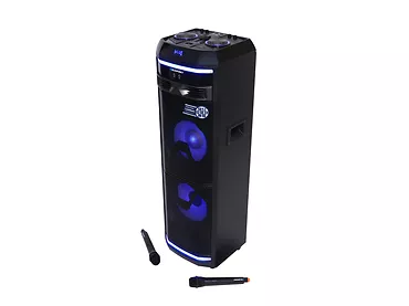 Przenośny głośnik Blaupunkt z Bluetooth i karaoke 2 mikrofony