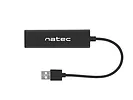 NATEC Hub USB Dragonfly 3 porty USB 2.0 + RJ45