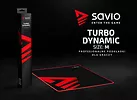 Elmak Podkładka pod mysz gaming SAVIO Turbo Dynamic M 450x450x3mm, obszyta