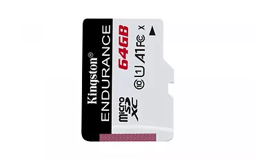 Kingston Karta microSD  64GB Endurance 95/30MB/s C10 A1 UHS-I