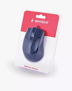 Gembird Mysz optyczna USB czarna