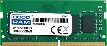 GOODRAM Pamięć dedykowana notebook HP 8GB/2666 (2400/2133)