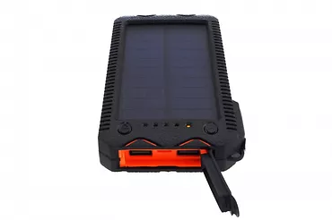 SUNEN Power bank 12000mAh z PV 1W PowerNeed pomarańczowy