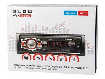 Radio samochodowe BLOW AVH-8626 MP3 USB SD BT Pilot