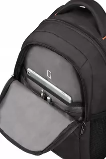 Plecak na laptopa AT WORK 15.6 czarno-pomarańczowy