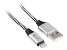 Tracer Kabel USB 2.0 iPhone AM lightning 1,0m czarno-srebrny