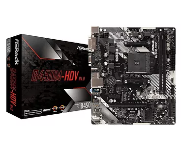 Płyta główna ASRock B450M-HDV R4.0