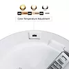 Maclean Panel LED Sufitowy 30W 3 Kolory Sensor LD142