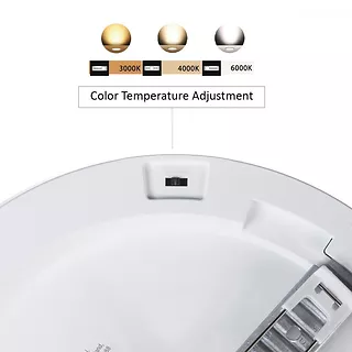 Maclean Panel LED Sufitowy 30W 3 Kolory Sensor LD142