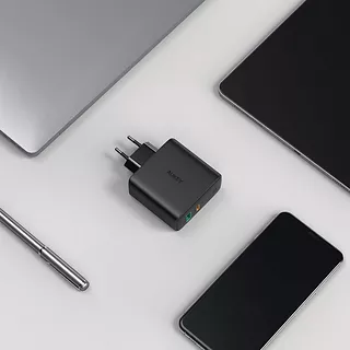 Ultraszybka ładowarka sieciowa 2xUSB Power Delivery (1xUSB A+1xUSB C) 60W 5.4A  PA-D3