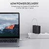 Ultraszybka ładowarka sieciowa 2xUSB Power Delivery (1xUSB A+1xUSB C) 60W 5.4A  PA-D3