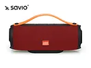 Elmak Bezprzewodowy Głośnik Bluetooth SAVIO BS-022 czerwony