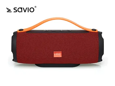 Elmak Bezprzewodowy Głośnik Bluetooth SAVIO BS-022 czerwony