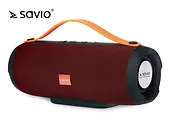 Elmak Bezprzewodowy Głośnik Bluetooth SAVIO BS-022 czerwony