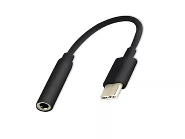 Adapter audio USB Typ 3.1 C (M) - Jack 3,5mm (M) SAVIO AK-35/B Czarny