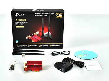 TP-LINK Karta sieciowa Archer TX3000E PCI-E WiFi AX30000 BT 5.0