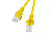 PATCHCORD KAT.5E 0.5M ŻÓŁTY FLUKE PASSED LANBERG 10-PACK