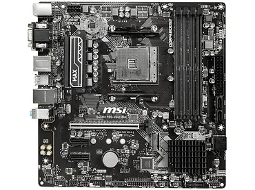 Płyta główna MSI B450M PRO-VDH MAX (AM4 4x DDR4 DIMM Mini ATX)