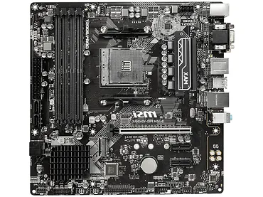 Płyta główna MSI B450M PRO-VDH MAX (AM4 4x DDR4 DIMM Mini ATX)