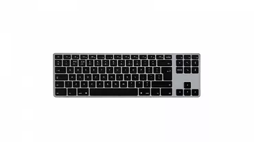 Klawiatura aluminiowa Mac Tenkeyless RGB Space Szara