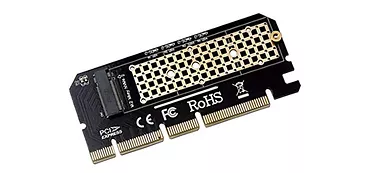 Karta rozszerzeń, adapter M.2 NVMe M-Key PCI-E SAVIO AK-41