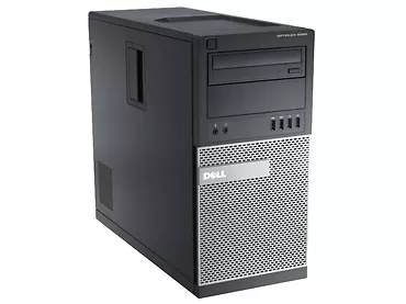 Komputer DELL Optiplex 9020 Tower i7-4770/GTX1650 4GB/16GB/480GB/DVD Win 10 Prof. (Update) poleasingowy