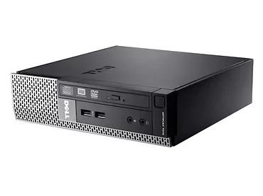 Komputer stacjonarny Dell Optiplex 7010 USFF i5-3470S/8GB/120GB SSD/DVD/Win10 Prof. upd - poleasingowy