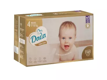 Pieluszki Dada Extra Care 4 MAXI 100 szt. 7-18 kg